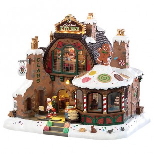 MRS. CLAUS' KITCHEN, WITH 4.5V ADAPTOR MRS. CLAUS' KITCHEN, WITH 4.5V ADAPTOR